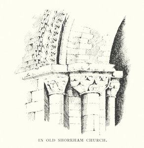 In der Kirche von Old Shoreham
