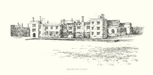 Penshurst Place (Lithografie) von Duncan Moul