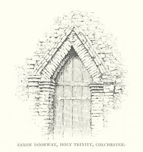 Sächsisches Portal, Heilige Dreifaltigkeit, Colchester von Duncan Moul