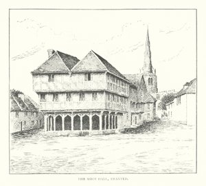 Die Moot Hall, Thaxted (Lithografie) von Duncan Moul