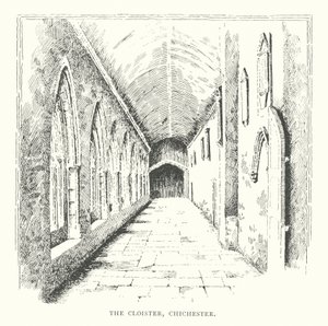 Der Kreuzgang, Chichester von Duncan Moul