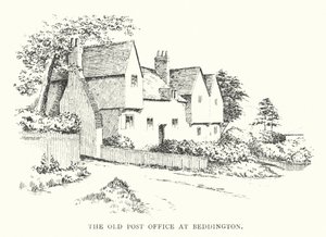 Das alte Postamt in Beddington von Duncan Moul