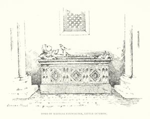 Grab von Matilda Fitzwalter, Little Dunmow