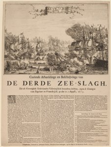 Die dritte Seeschlacht von Dutch 17th Century