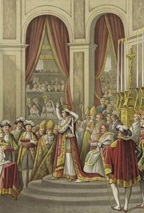 Krönung Napoleons zum Kaiser von Frankreich, 1804 von Dutch School
