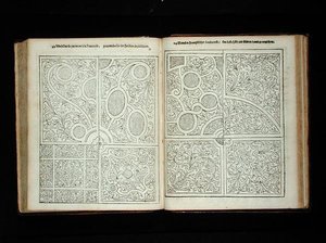 Französische Parterres, aus 