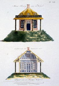 Gartenschmuck aus dem Magazin der Gartenschätze von G. van Laar, veröffentlicht 1802 von Dutch School