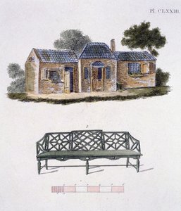 Illustration aus dem Magazin der Gartenschätze von G Van Laar, 1802