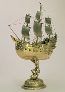 Modellkriegsschiff, Amsterdam, 1595-96 von Dutch School