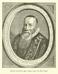 Petrus Plancius, niederländischer Astronom, Kartograf und Geistlicher von Dutch School