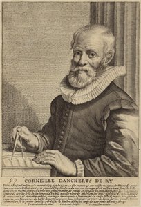 Porträt von Cornelis Danckerts de Ry von Dutch School