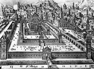 Rekonstruktion des Tempels von Salomo, ca. 1700