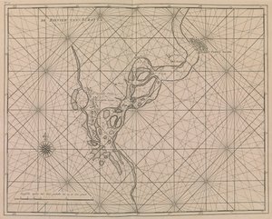 Flussansatz zu Surat, ca. 1726 von Dutch School