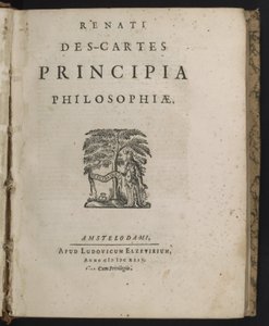 Titelseite von Principia philosophiae von Rene Descartes