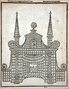 Gitterwerk-Design, aus 