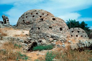 Kuppeln der Bäder (Hammams) des 14. Jahrhunderts von Dynasty Seljuq
