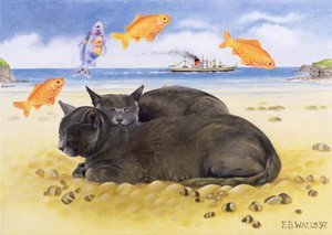 Fischträume, 1997 von E.B. Watts