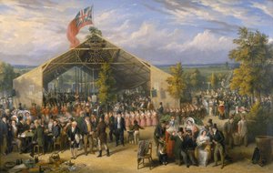 Das jährliche Fest der lizenzierten Gastwirte, 1831 von EF Lambert