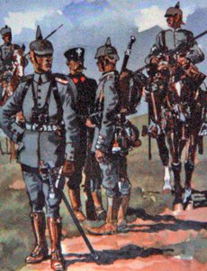 Deutsche Felduniformen von 1914 von E. (after) Dobrich