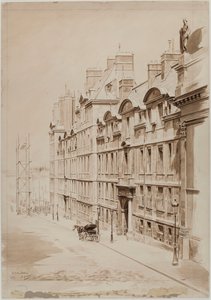 Die alte Sorbonne, Paris von E. A. Cabanié