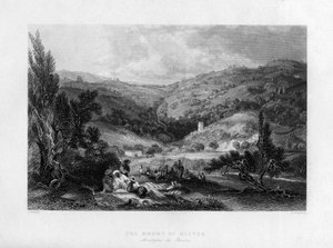 Der Ölberg, Israel, 1841