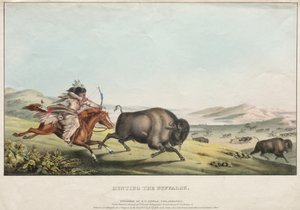 Büffeljagd, 1837