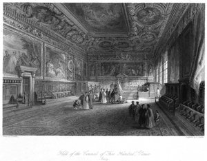 Halle des Rates der Fünfhundert, Venedig, Italien