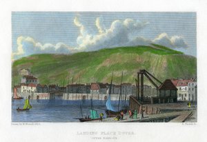Anlegestelle, Außenhafen, Dover, Kent, 19. Jahrhundert