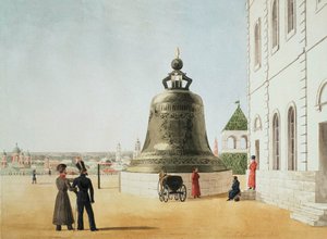 Die Zarenglocke im Moskauer Kreml von E. Gilbertson