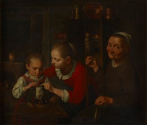 Die Spitzenklöpplerin von E. K. Lautter