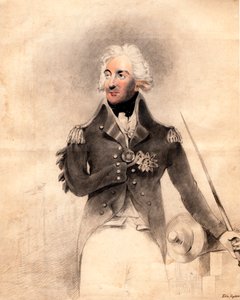 Horatio Nelson 1758-1805, 1. Viscount Nelson, 1837 von E Ryder