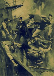 Erster Weltkrieg - Nahkampf auf der 