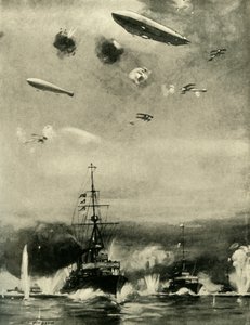 Der britische Luftangriff auf Cuxhaven, Weihnachtstag, 1914