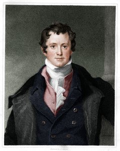 Humphry Davy, englischer Chemiker, 1833