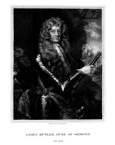 James Butler, 1. Duke of Ormonde, anglo-irischer Staatsmann und Soldat, 1824 von E. Scriven