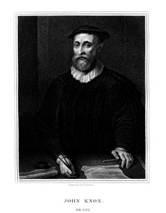 John Knox, schottischer Religionsreformer, 1825