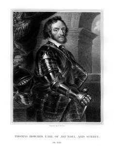 Thomas Howard, Earl of Arundel und Surrey, prominenter englischer Höfling, 1823 von E. Scriven