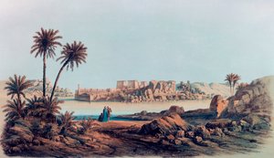 Philae, Ägypten, 1842-1845