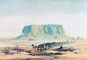 Blick auf den Berg Barkal, Sudan