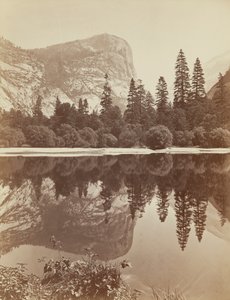 Mirror Lake, Yosemite-Tal von Eadweard Muybridge