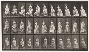 Tafel 139. Treppenabstieg, Drehung von Eadweard Muybridge