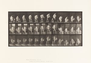Tafel 172. Auf ein Gerüst steigen; Herunterspringen, Umdrehen von Eadweard Muybridge