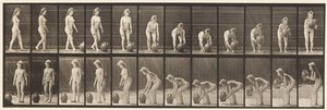 Tafel 228. Drehen und Wasserkrug vom Boden heben von Eadweard Muybridge