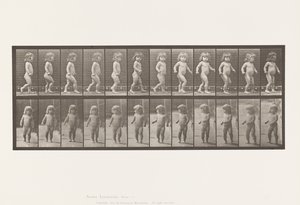 Tafel 468. Kind, Gehen von Eadweard Muybridge