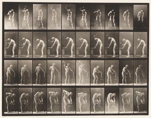 Tafel 491. A, Am Amboss hämmern; B, Am Amboss hämmern von Eadweard Muybridge