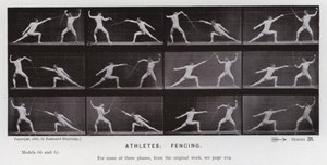 Die menschliche Figur in Bewegung: Athleten, Fechten