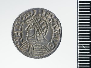 Penny von Æthelred II, Londoner Münze, 978 (Silber)