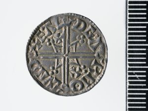 Penny von Æthelred II, Londoner Münze, 978 (Silber)
