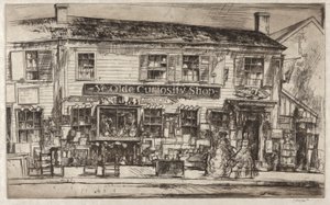 Ye Olde Curiosity Shop, Nantucket von Earl Horter