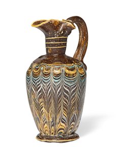Griechische kerngeformte Oinochoe, ca. 2. bis 1. Jahrhundert v. Chr.